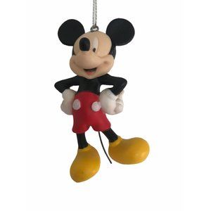 Disney Junior Mickey Mouse Christmas Tree Ornament Hallmark Wire Tail New Gift
